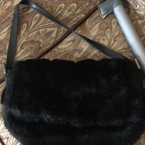 Faux Fur Handbag